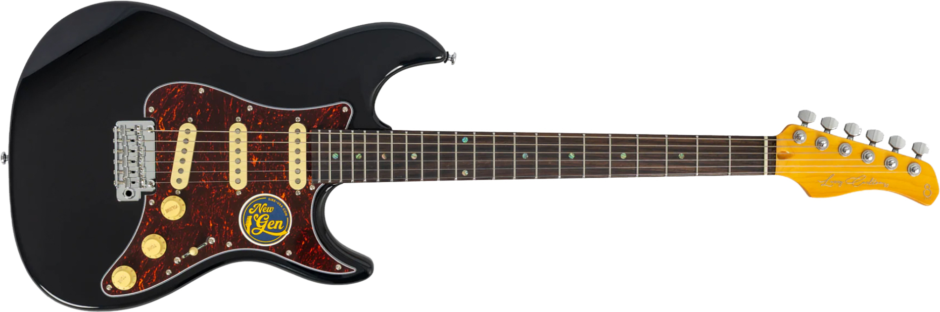 Sire Larry Carlton S7 New Gen 3s Trem Rw - Black - Str shape electric guitar - Main picture