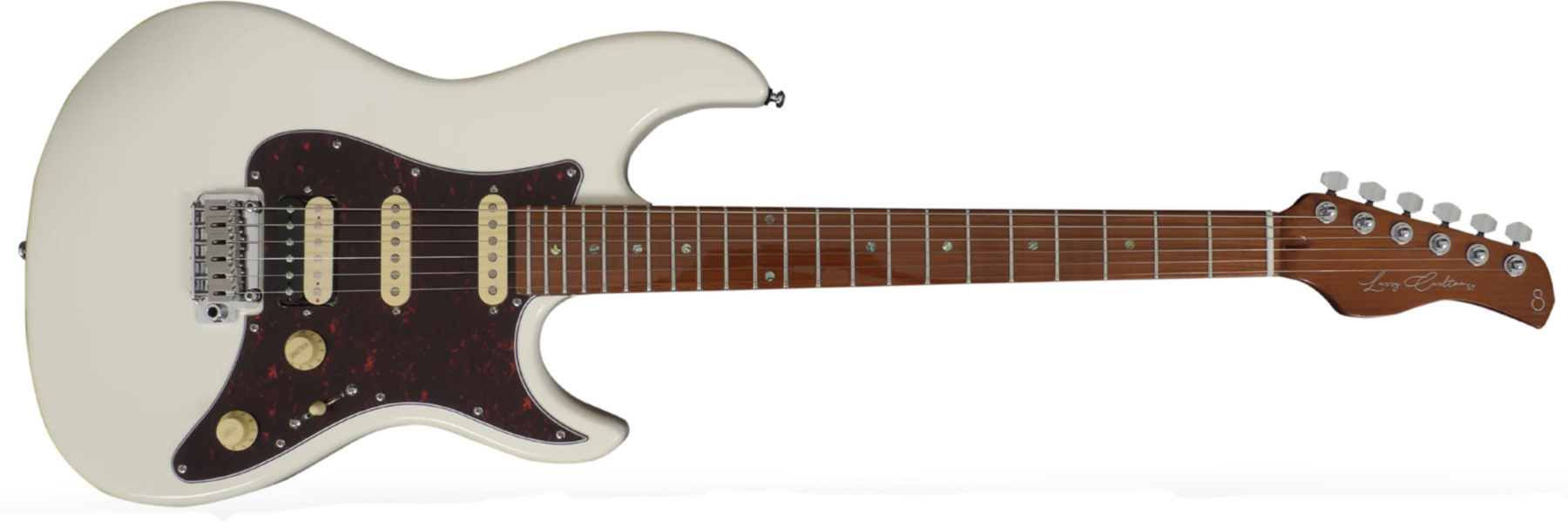 Sire Larry Carlton S7 Signature Hss Trem Mn - Antique White - Str shape electric guitar - Main picture