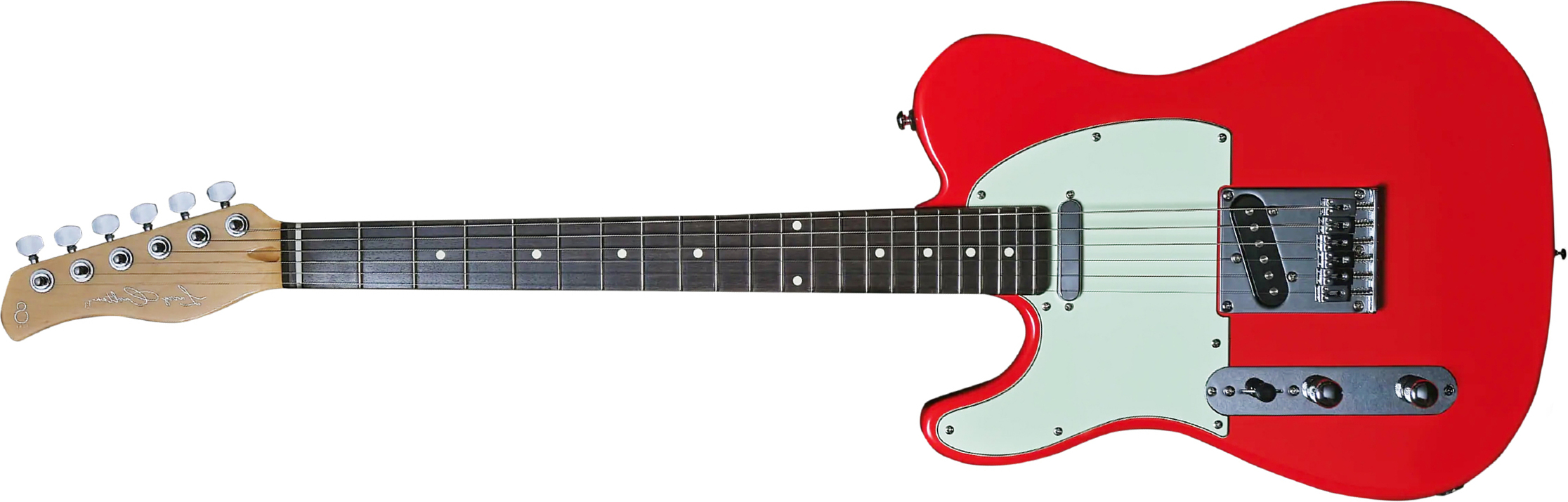 Sire Larry Carlton T3 Lh Signature Gaucher 2s Ht Rw - Dakota Red - Left-handed electric guitar - Main picture