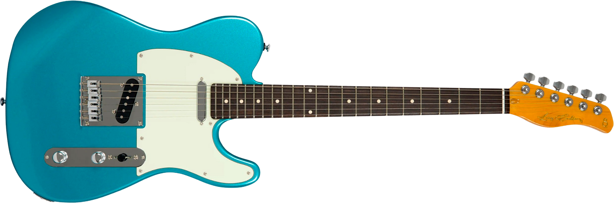 Sire Larry Carlton T3 New Gen 2s Ht Rw - Tide Pool - Tel shape electric guitar - Main picture