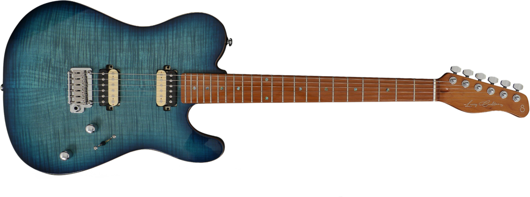 Sire Larry Carlton T7 Fm Hh Trem Mn - Trans Blue - Tel shape electric guitar - Main picture
