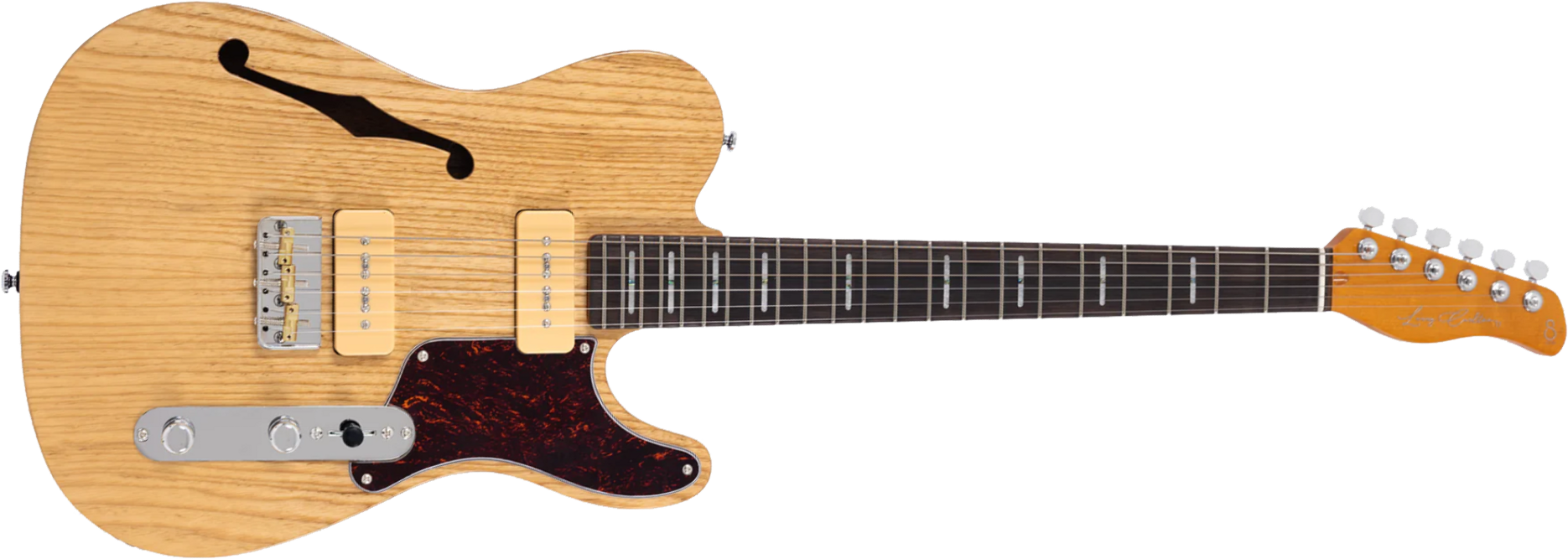 Sire Larry Carlton T7tm Signature 2s P90 Ht Rw - Natural - Tel shape electric guitar - Main picture