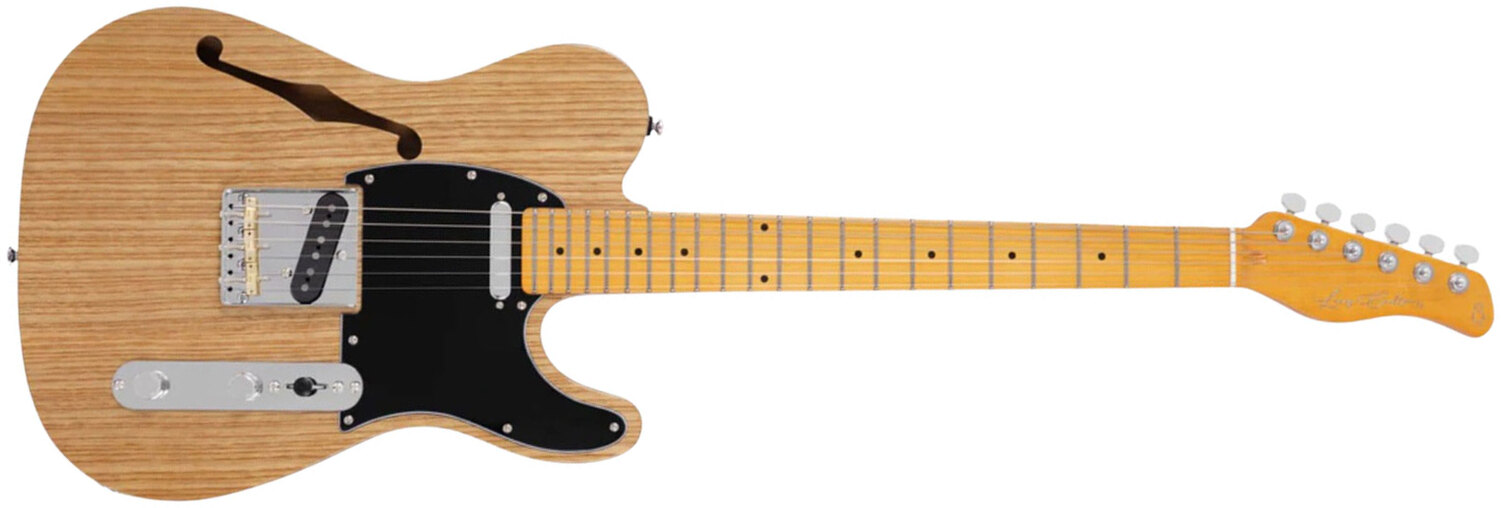 Sire Larry Carlton T7tv Signature 2s Ht Mn - Natural - Semi-hollow electric guitar - Main picture