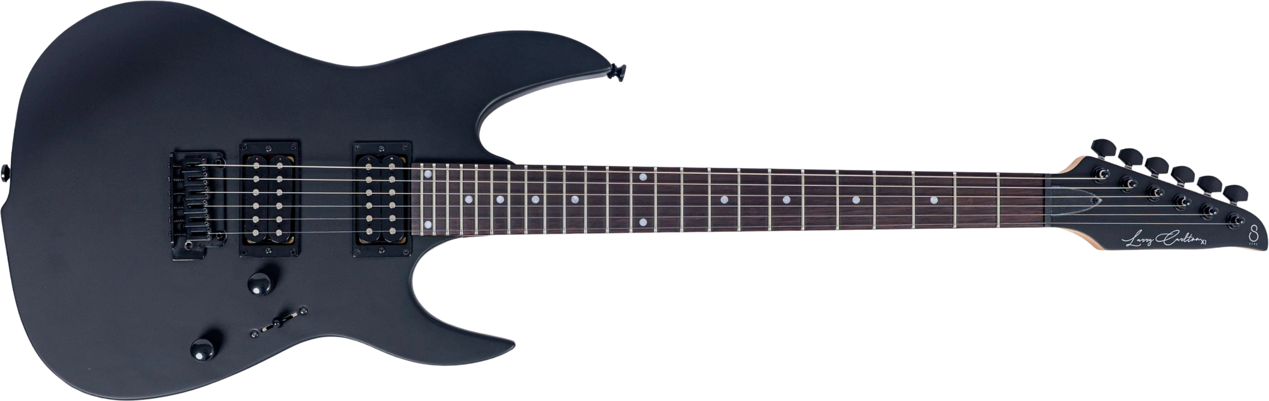 Sire Larry Carlton X1 2h Trem Rw - Black Satin - Str shape electric guitar - Main picture