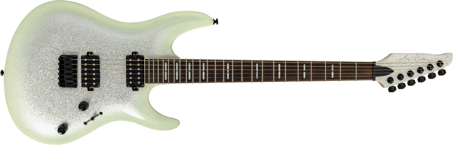 Sire Larry Carlton Y5 2h Ht Rw - Silver Sparkle - Str shape electric guitar - Main picture