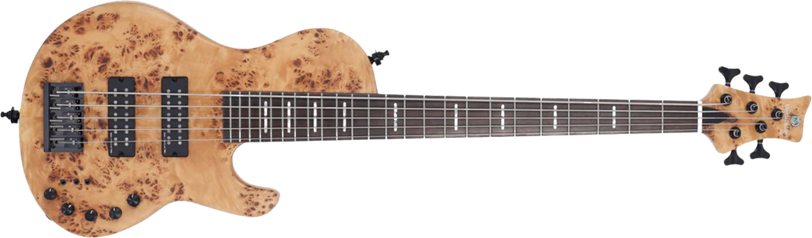 Sire Marcus Miller F10 5st 5c Active Eb - Natural Satin - Solid body electric bass - Main picture