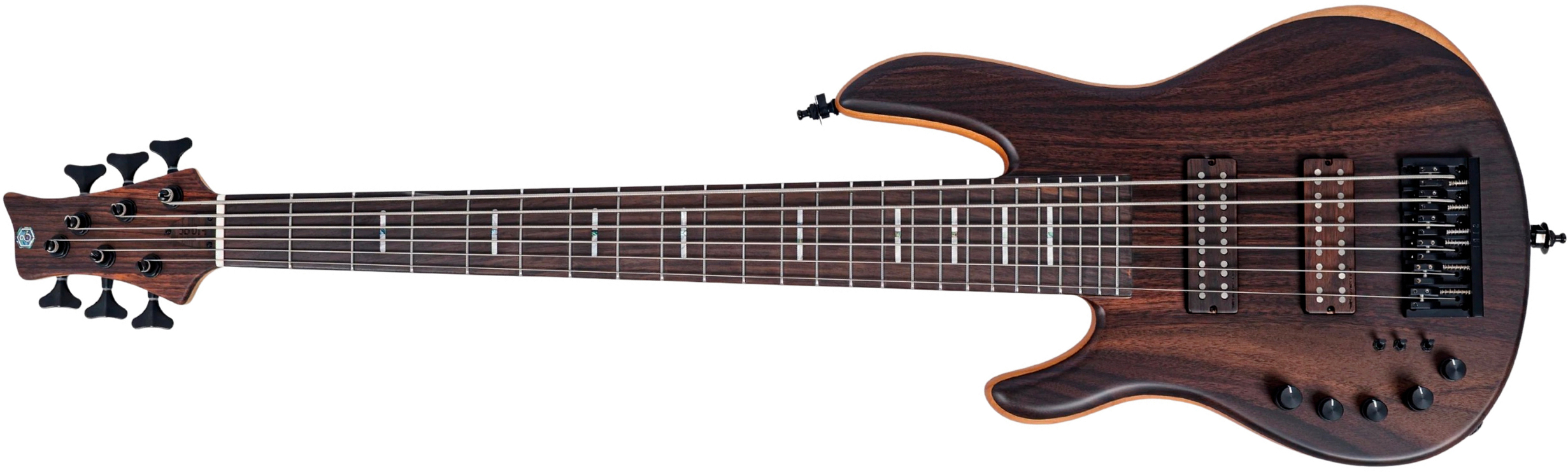 Sire Marcus Miller F10dc 6st Lh 6c Gaucher Active Eb - Natural - Solid body electric bass - Main picture