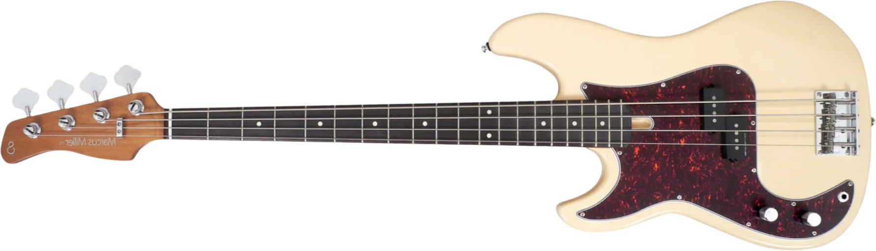 Sire Marcus Miller P5r 4st Lh 4c Gaucher Rw - Vintage White - Solid body electric bass - Main picture