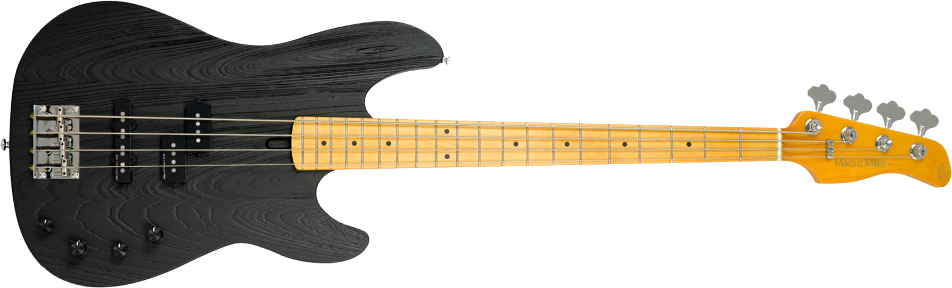 Sire Marcus Miller P6 4st Active Mn - Black - Solid body electric bass - Main picture