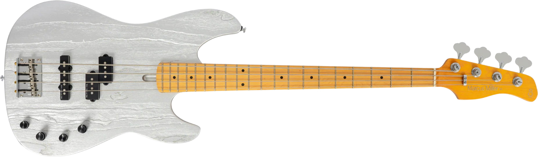 Sire Marcus Miller P6 4st Active Mn - Inca Silver - Solid body electric bass - Main picture