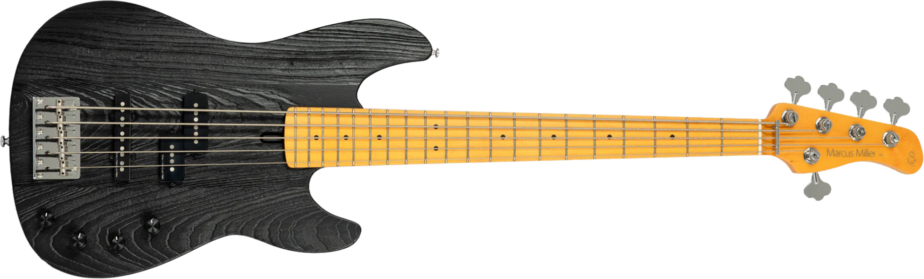 Sire Marcus Miller P6 5st 5c Active Rw - Black - Solid body electric bass - Main picture