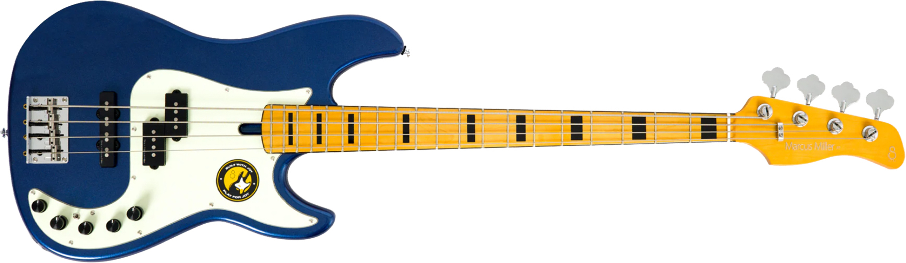 Sire Marcus Miller P7 Alder 4st Active Mn - Dark Navy - Solid body electric bass - Main picture