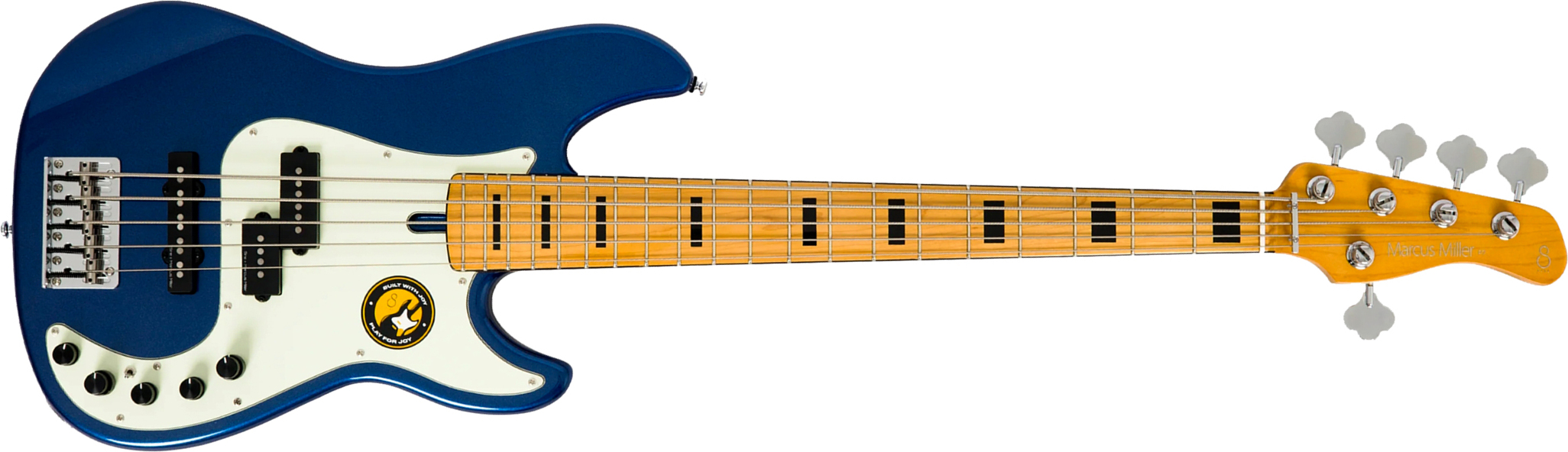 Sire Marcus Miller P7 Alder 5st 5c Active Mn - Dark Navy - Solid body electric bass - Main picture