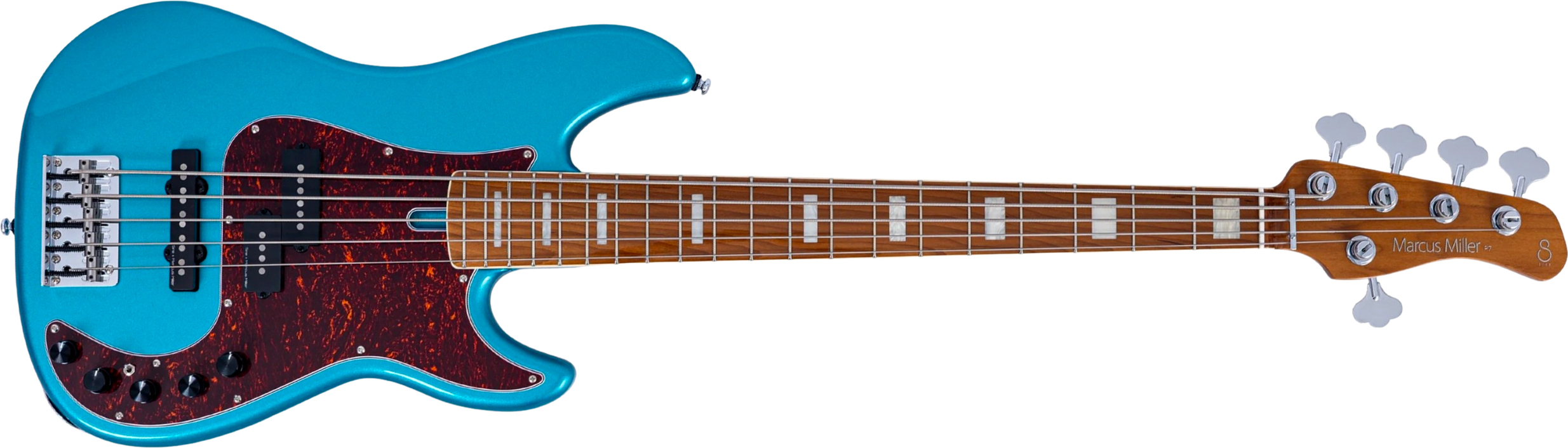 Sire Marcus Miller P7 New Gen 5st 5c Active Mn - Tide Pool - Solid body electric bass - Main picture