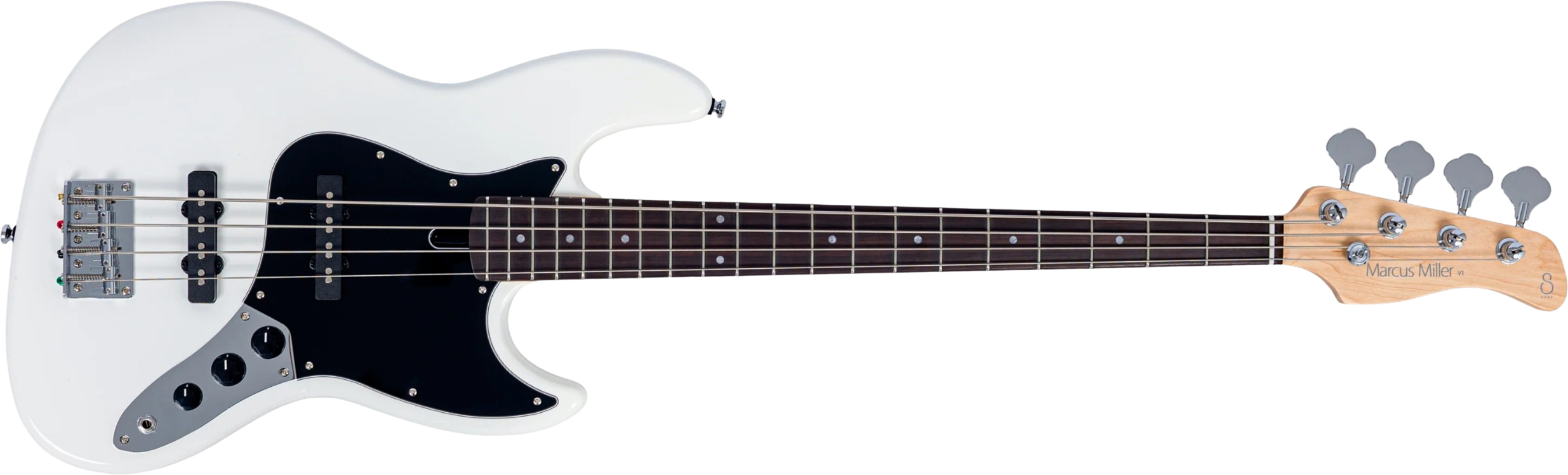 Sire Marcus Miller V1 4st Rw - Antique White - Solid body electric bass - Main picture