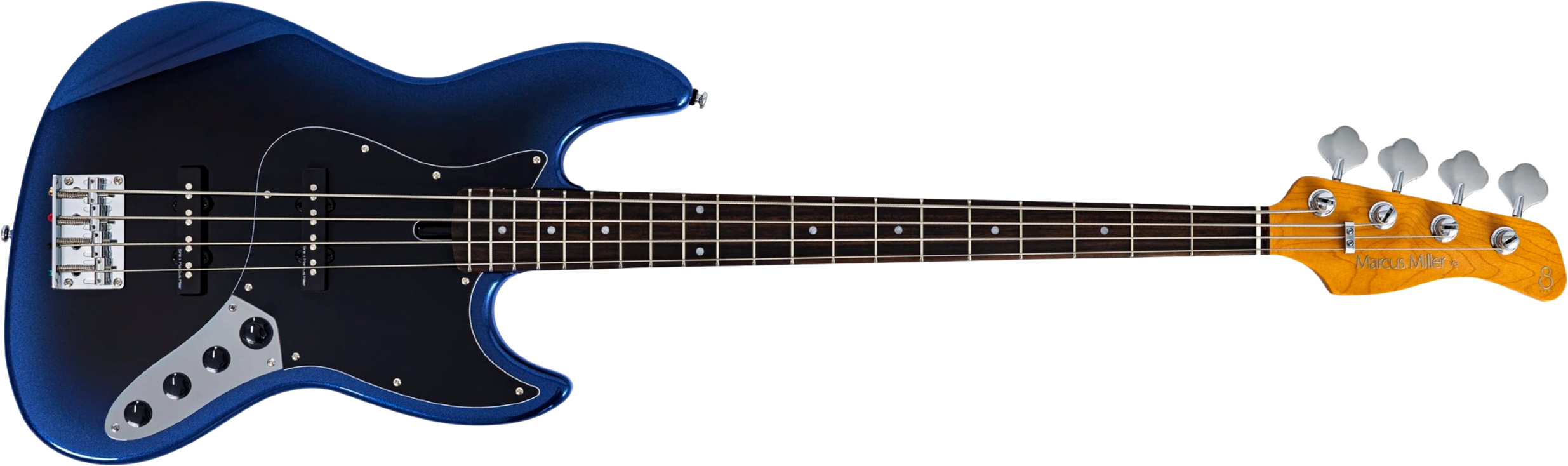 Sire Marcus Miller V3 New Gen 4st Active Rw - Midnight Blueburst - Solid body electric bass - Main picture