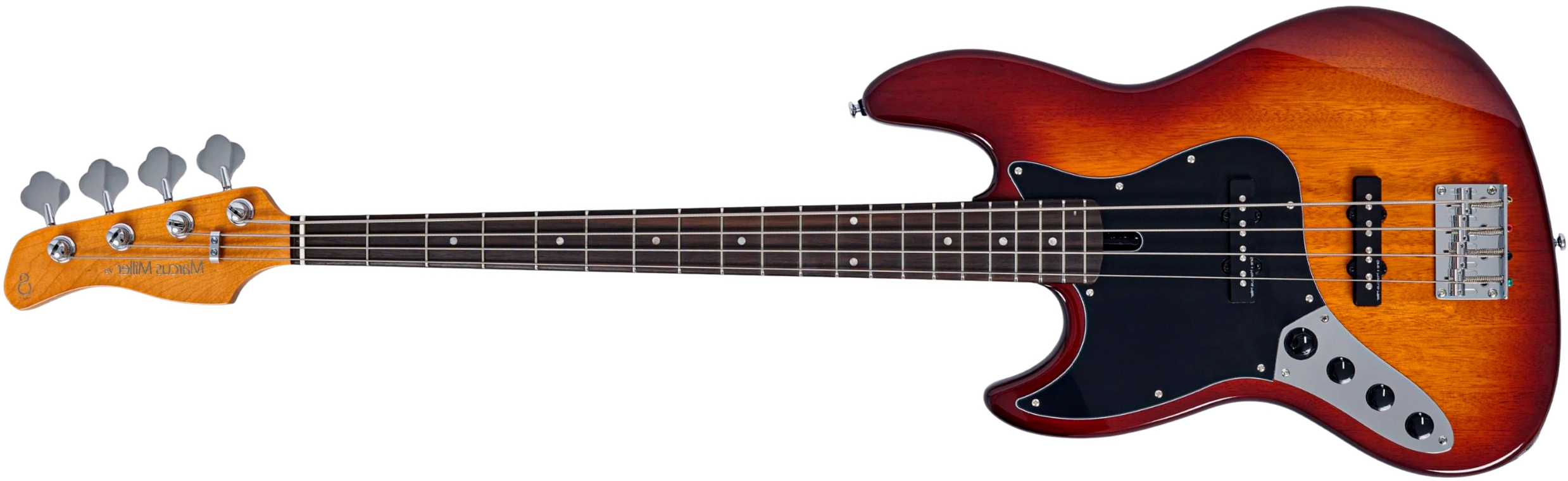 Sire Marcus Miller V3 New Gen 4st Lh Gaucher Active Rw - Tobacco Sunburst Satin - Solid body electric bass - Main picture
