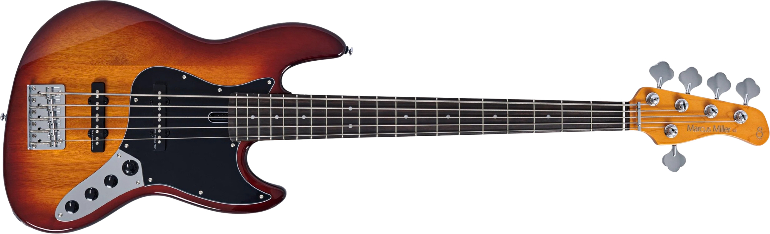 Sire Marcus Miller V3 New Gen 5st 5c Active Rw - Tobacco Sunburst - Solid body electric bass - Main picture