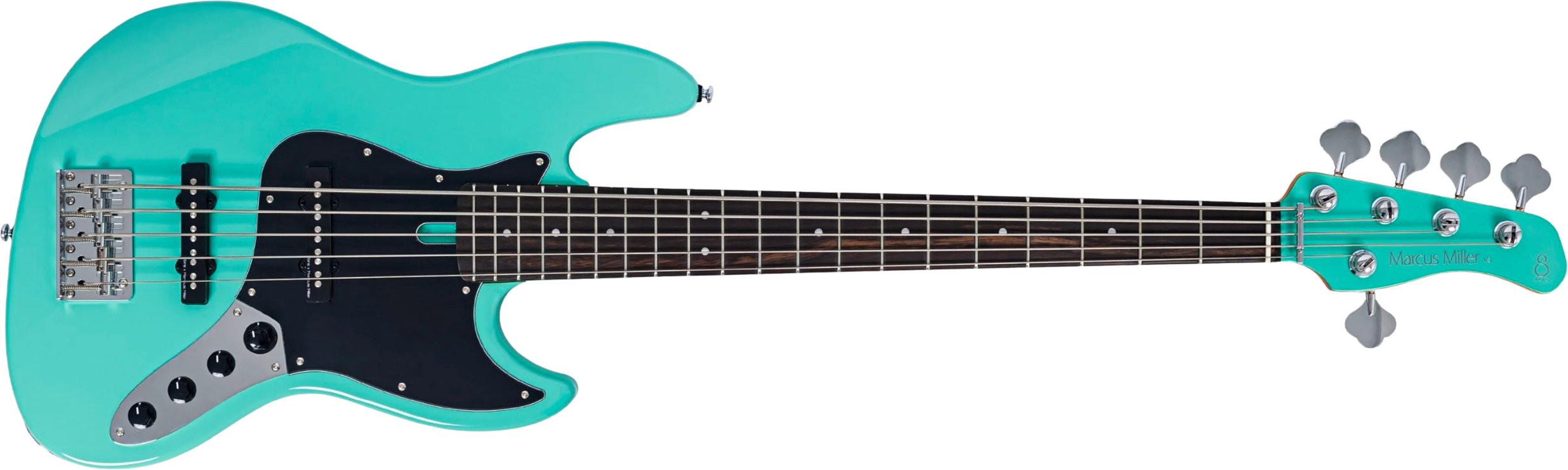 Sire Marcus Miller V3 New Gen 5st 5c Active Rw - Mild Green - Solid body electric bass - Main picture
