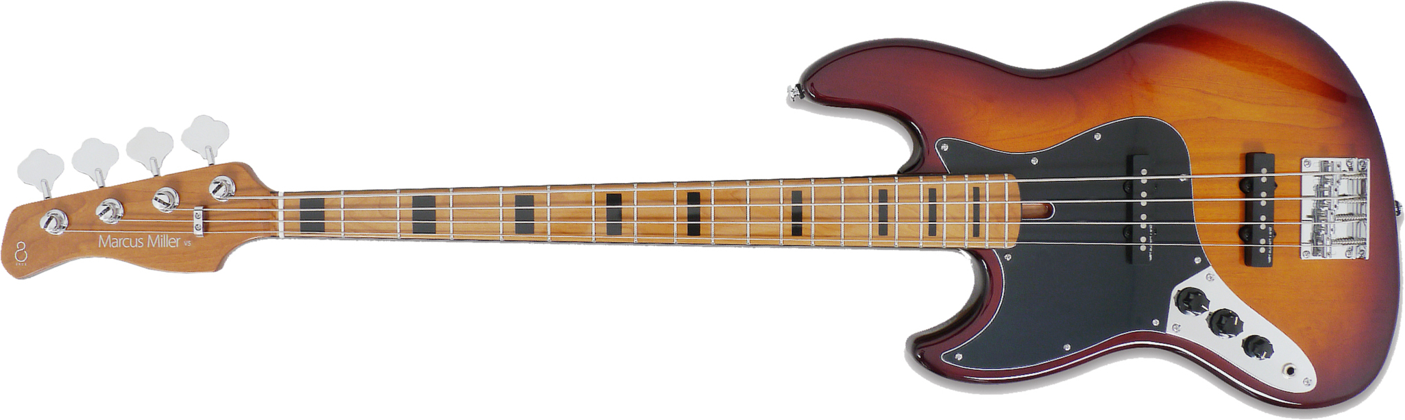 Sire Marcus Miller V5 4st Lh Gaucher Mn - Tobacco Sunburst - Solid body electric bass - Main picture