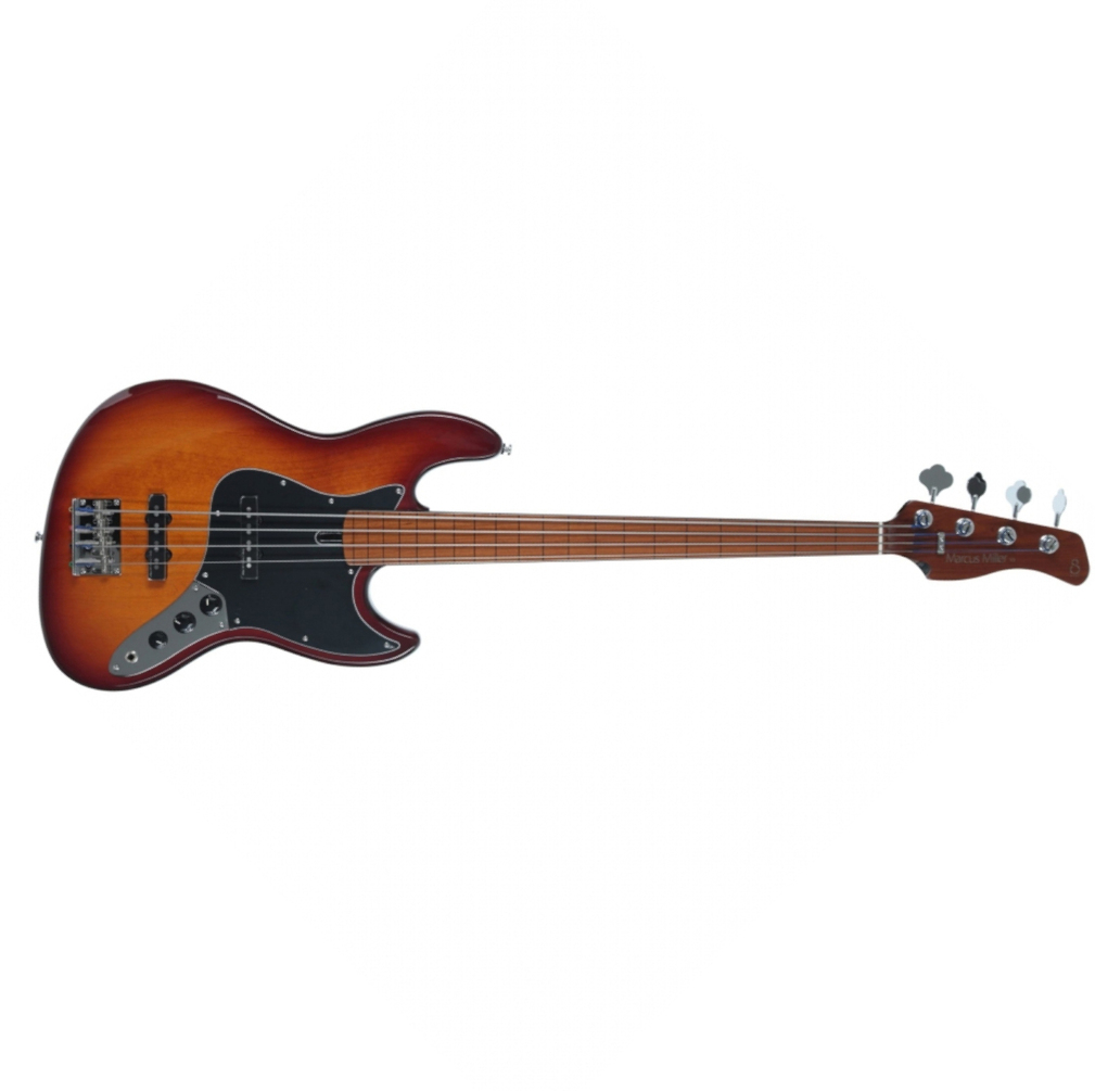 Sire Marcus Miller V5 Alder 4st Fretless Mn - Tobacco Sunburst - Solid body electric bass - Main picture
