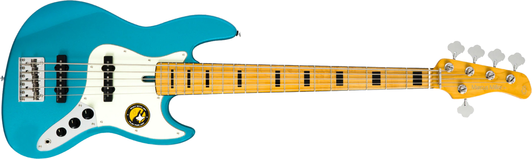 Sire Marcus Miller V5 Alder 5st 5c Mn - Tide Pool - Solid body electric bass - Main picture