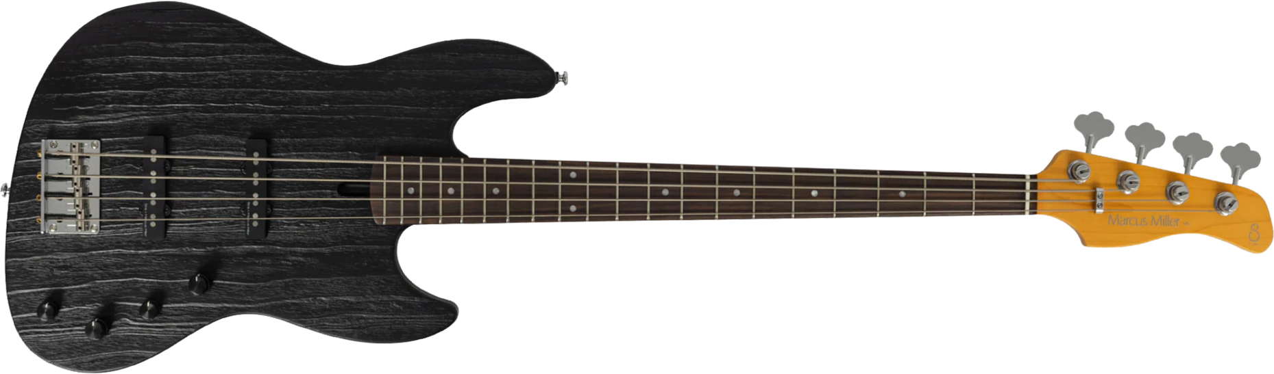 Sire Marcus Miller V6 4st Active Rw - Black - Solid body electric bass - Main picture