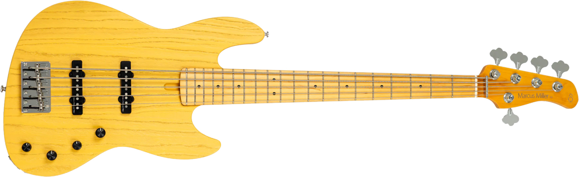 Sire Marcus Miller V6 5st 5c Active Mn - Butterscotch - Solid body electric bass - Main picture