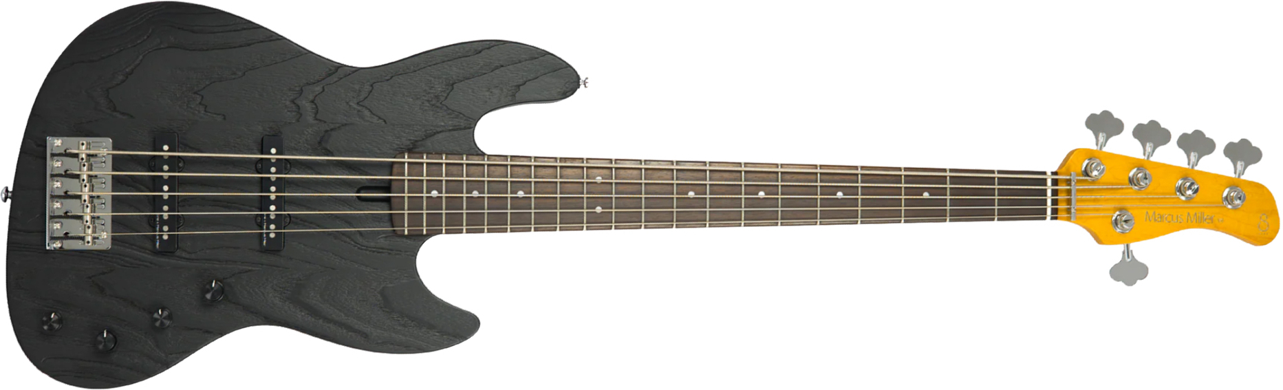 Sire Marcus Miller V6 5st 5c Active Rw - Black - Solid body electric bass - Main picture