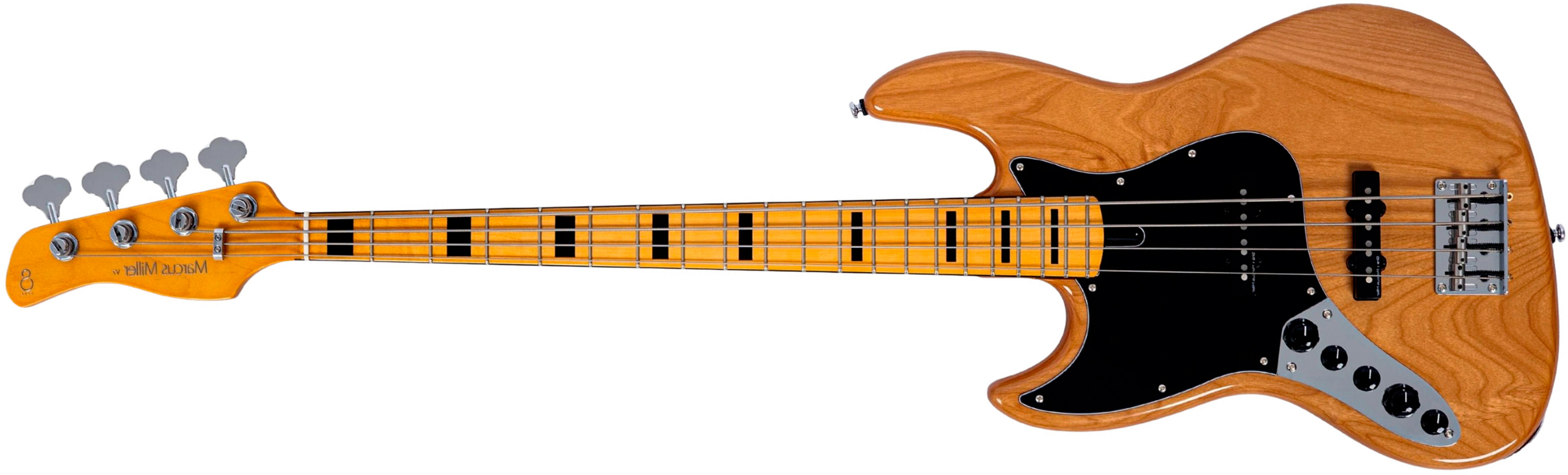 Sire Marcus Miller V7 Alder New Gen 4st Lh 4c Gaucher Active Mn - Natural - Solid body electric bass - Main picture