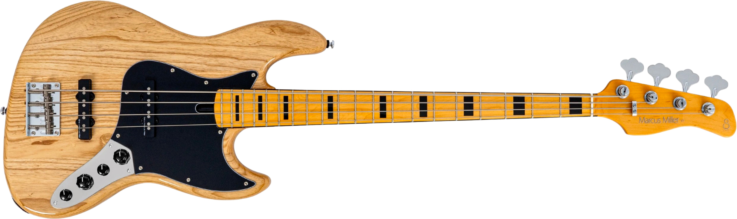 Sire Marcus Miller V7 Vintage Ash New Gen 4st 4c Active Rw - Natural - Solid body electric bass - Main picture