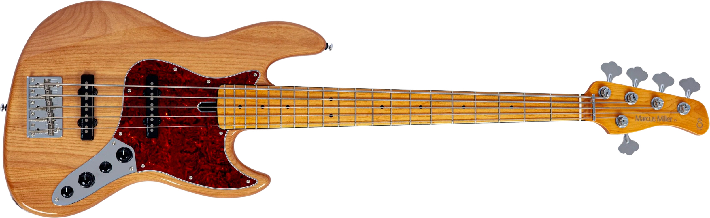 Sire Marcus Miller V7 Vintage New Gen 5st 5c Active Mn - Natural - Solid body electric bass - Main picture