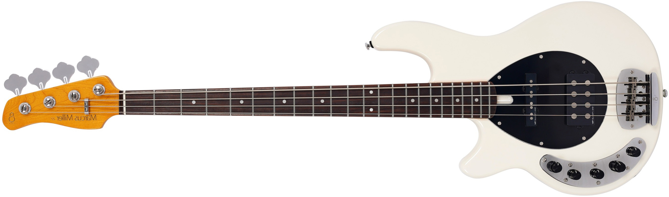 Sire Marcus Miller Z7 4st Lh 4c Gaucher Active Eb - Antique White - Solid body electric bass - Main picture