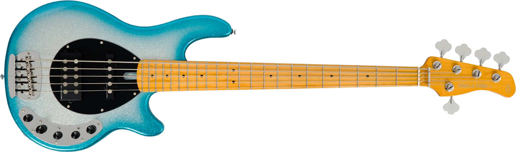 Sire Marcus Miller Z7 5st 5c Active Mn - Skyburst Sparkle - Solid body electric bass - Main picture