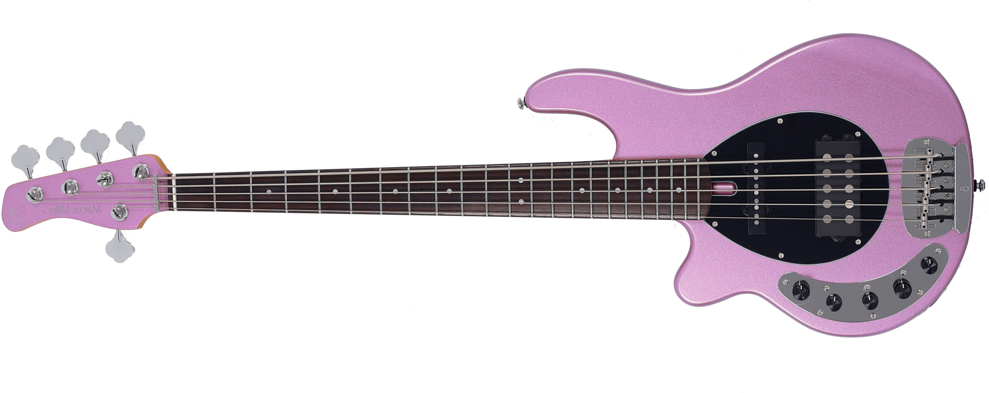 Sire Marcus Miller Z7 5st Lh 5c Gaucher Active Eb - Burgundy - Solid body electric bass - Main picture