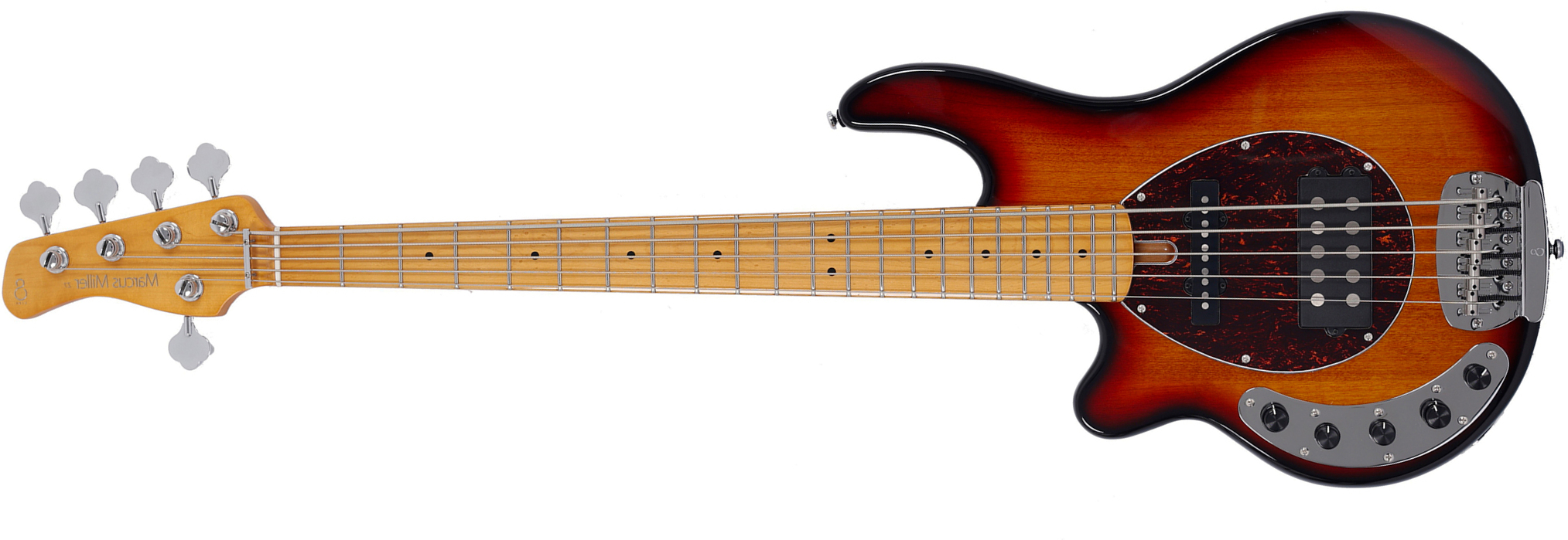 Sire Marcus Miller Z7 5st Lh 5c Gaucher Active Mn - 3 Tone Sunburst - Solid body electric bass - Main picture
