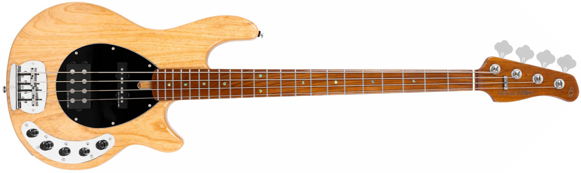 Sire Marcus Miller Z7 Ash 4st 4c Active Mn - Natural - Solid body electric bass - Main picture