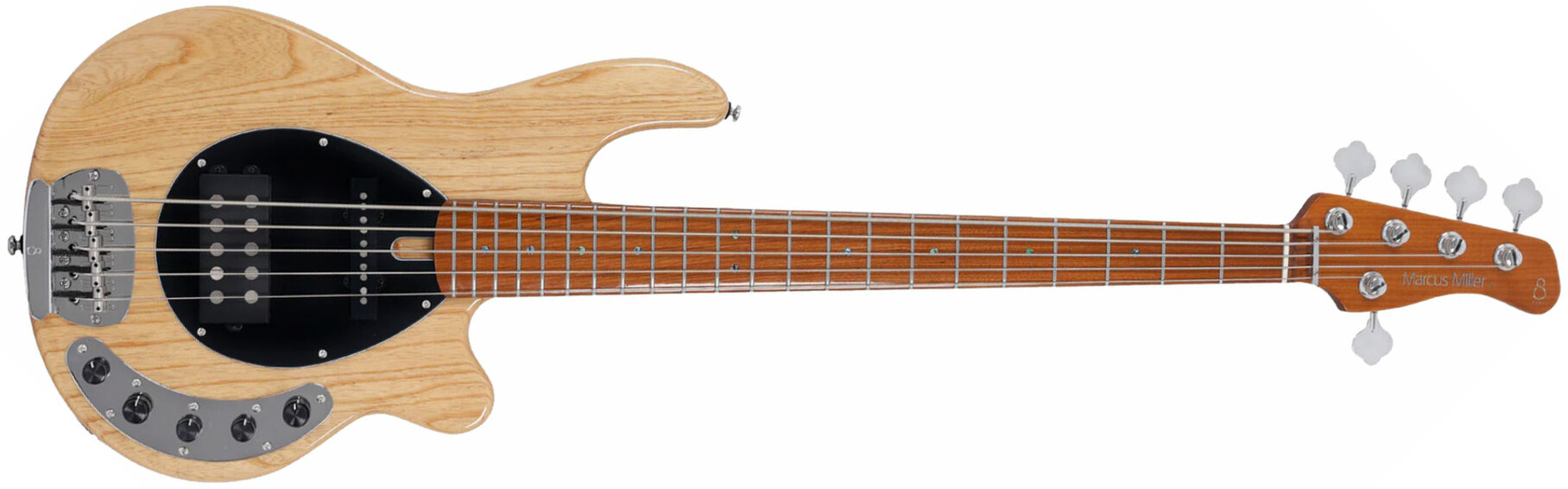 Sire Marcus Miller Z7 Ash 5st 5c Active Mn - Natural - Solid body electric bass - Main picture