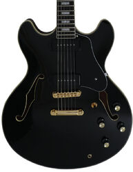 Semi-hollow electric guitar Sire Larry Carlton H7V - Black