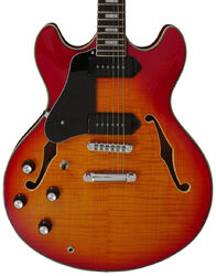 Larry Carlton H7V LH - cherry sunburst