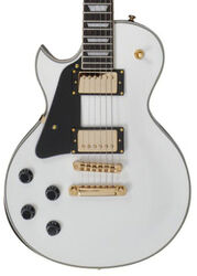 Single cut electric guitar Sire Larry Carlton L7 LH - White