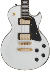 Single cut electric guitar Sire Larry Carlton L7 - White