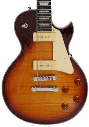 Single cut electric guitar Sire Larry Carlton L7V - Tobacco sunburst