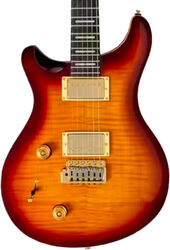 Double cut electric guitar Sire Larry Carlton Q7 LH - Tobacco sunburst