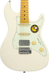 Str shape electric guitar Sire Larry Carlton S5 HSS - Olympic white