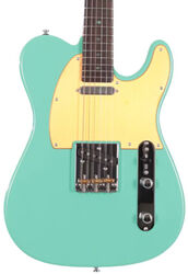 Tel shape electric guitar Sire Larry Carlton T7 - Mild green