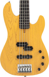 Solid body electric bass Sire Marcus Miller P6 5ST 5-String - butterscotch