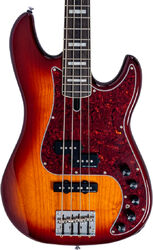 Solid body electric bass Sire Marcus Miller P7 New Gen Fretless - tobacco sunburst
