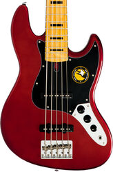 Solid body electric bass Sire Marcus Miller V5 Alder 5ST 5-String - candy apple red