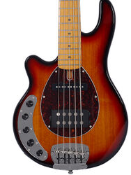 Solid body electric bass Sire Marcus Miller Z7 5ST LH 5-String - 3 tone sunburst